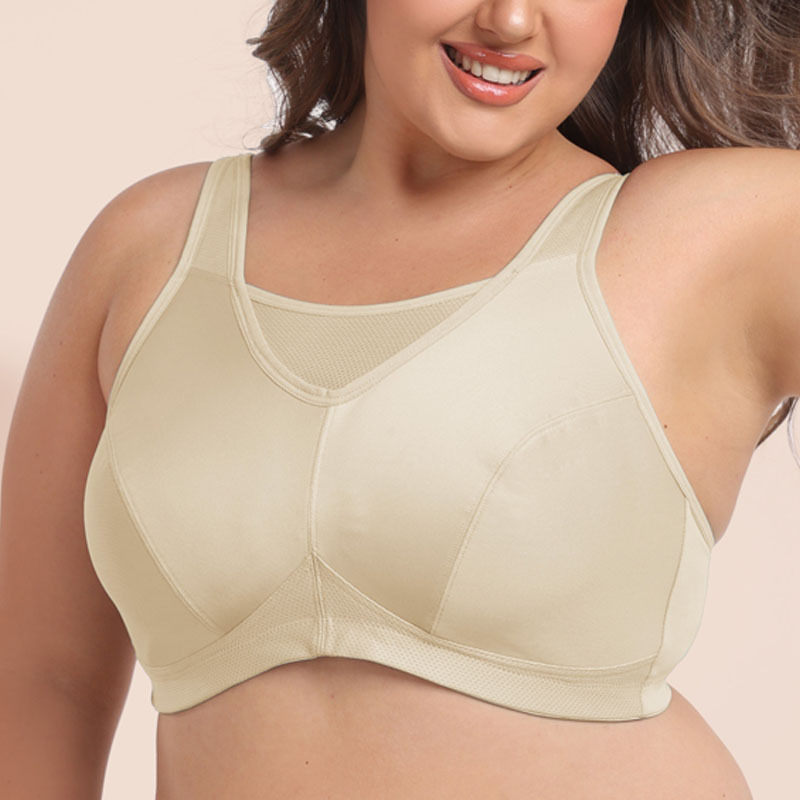 Minimizer Bra Women - High Impact Plus Size Sports Bra