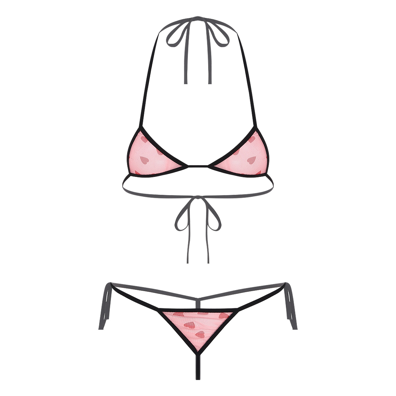 Womens Micro Mini Bikini Linge - Sheer Bra Lace reseña y precio