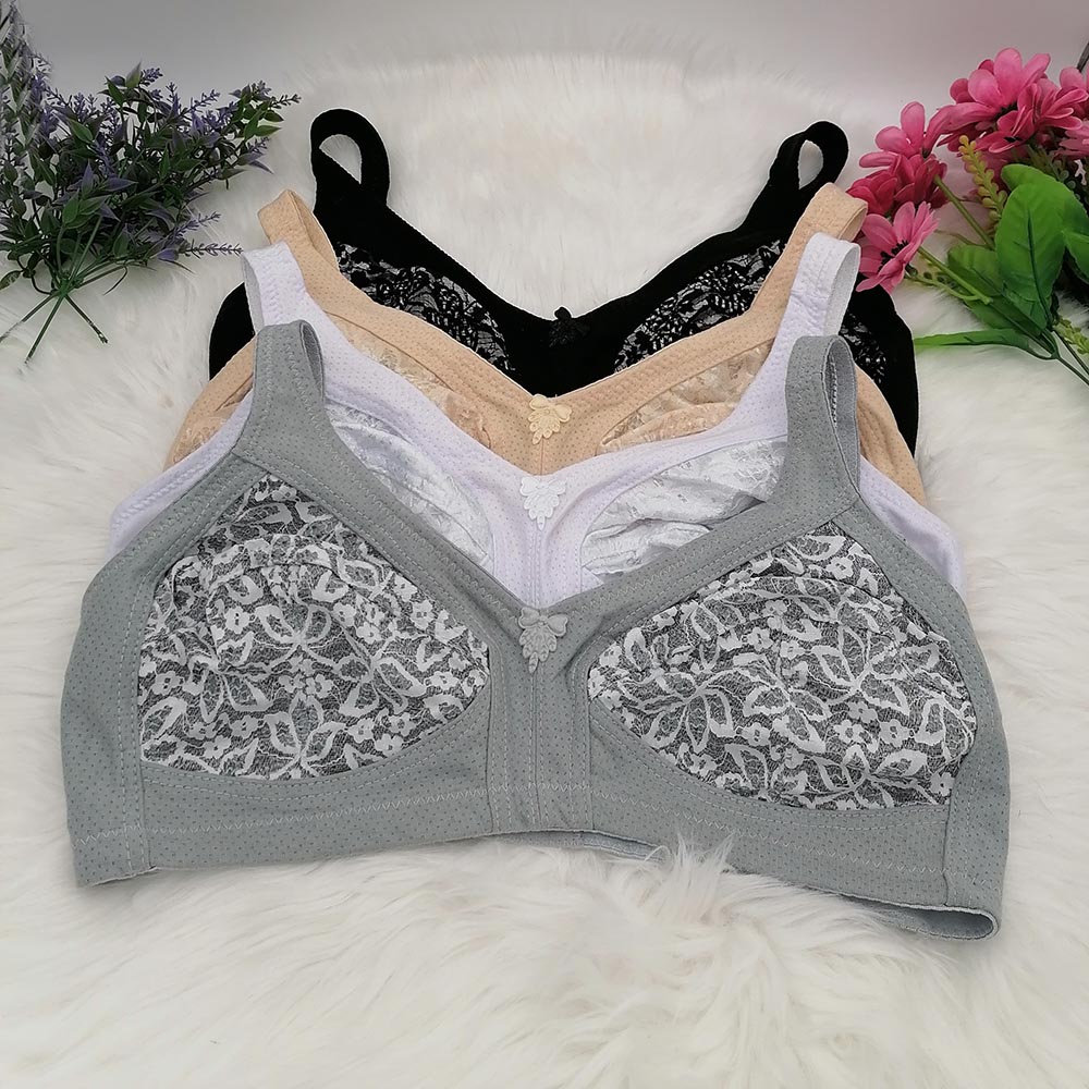 Women's Bra Large Cup C D E F  - Cotton Bra Everyday reseña y precio