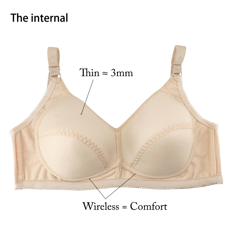 Embossed Bras for Women Suppor - Full Coverage Bra reseña y precio