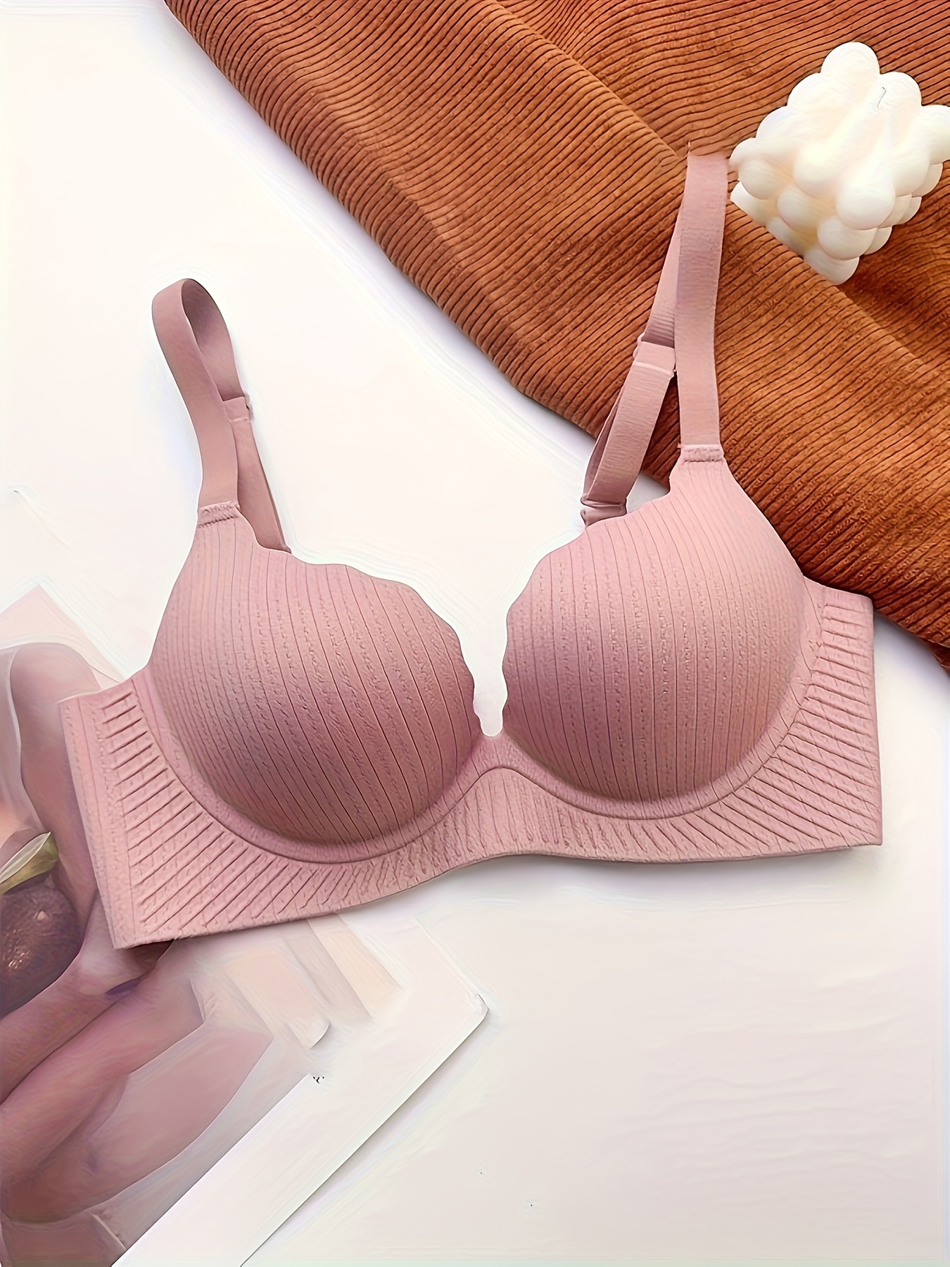 Thickened Bra for Small Bust w - Underwire Bra Padded reseña y precio