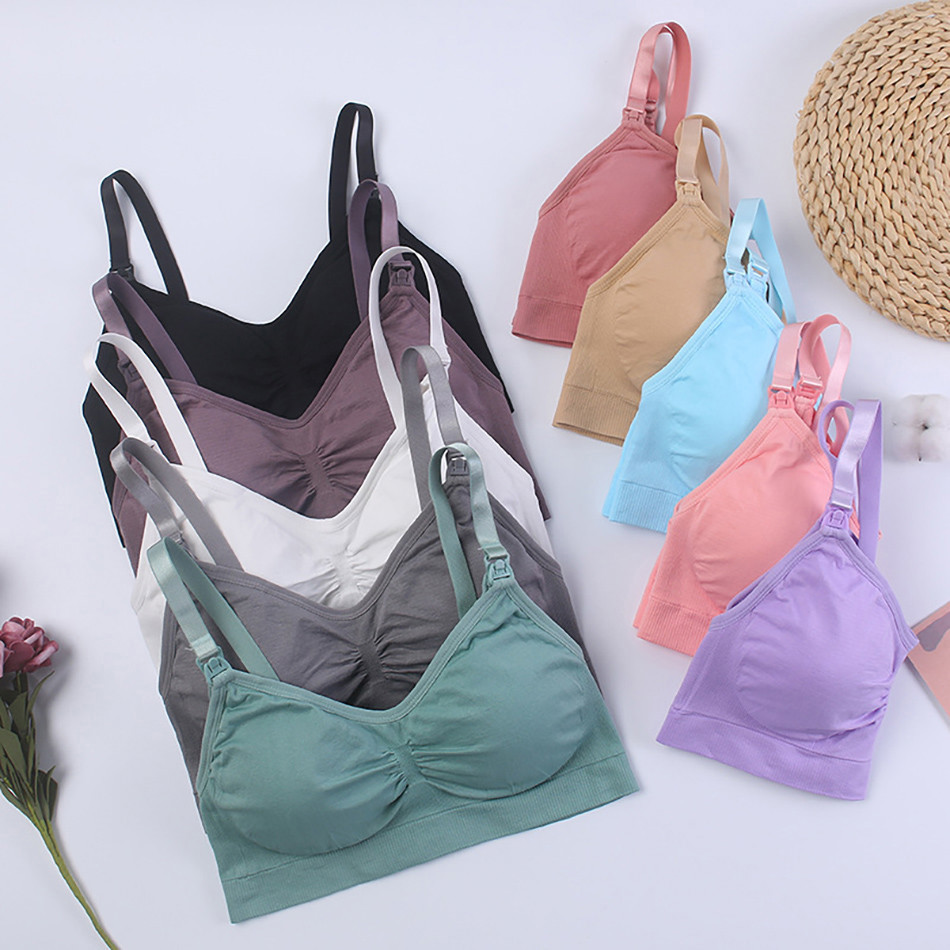 Breathable Maternity Pregnant  - Sleep Bra Bralette reseña y precio
