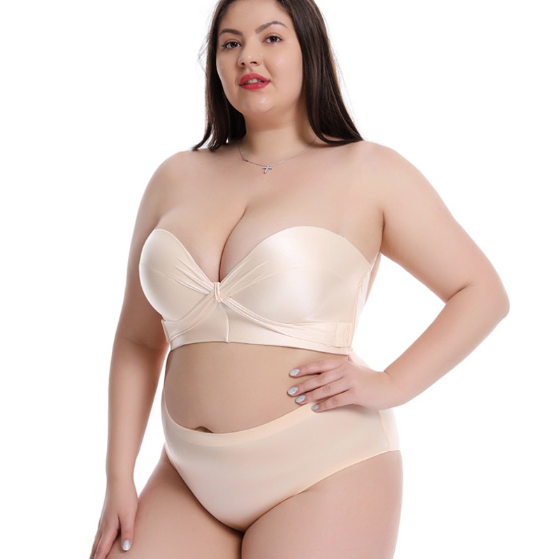 Curvy Plus Size F Cup Straples - Minimizer Bra Women reseña y precio