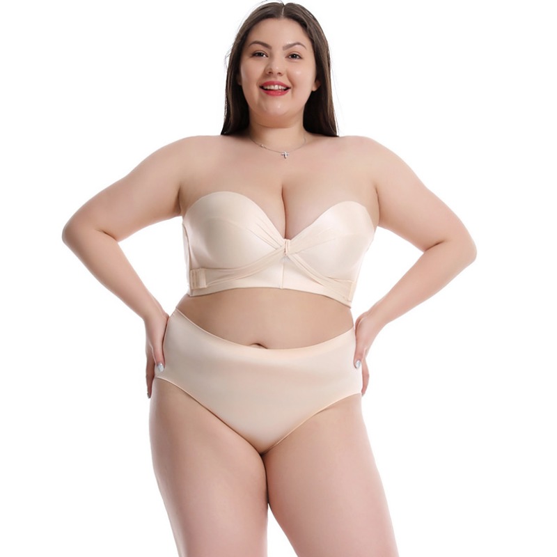 Curvy Plus Size F Cup Straples - Minimizer Bra Women reseña y precio