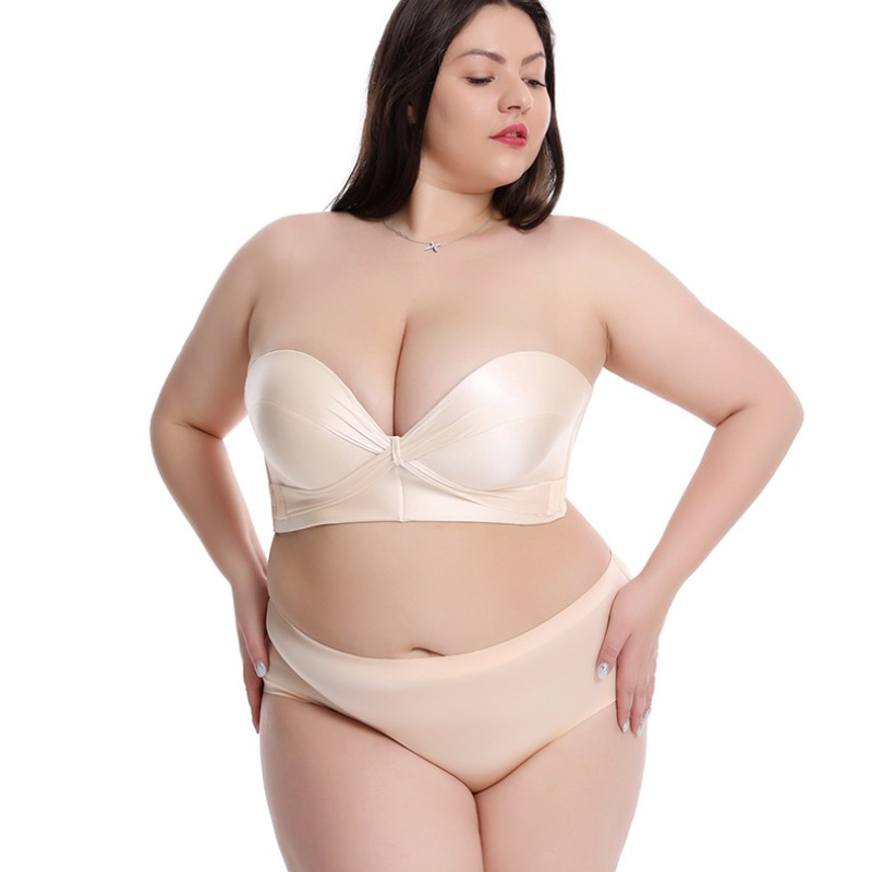 Curvy Plus Size F Cup Straples - Minimizer Bra Women reseña y precio