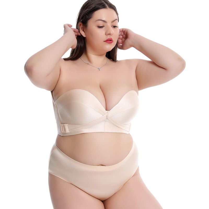 Curvy Plus Size F Cup Straples - Minimizer Bra Women reseña y precio