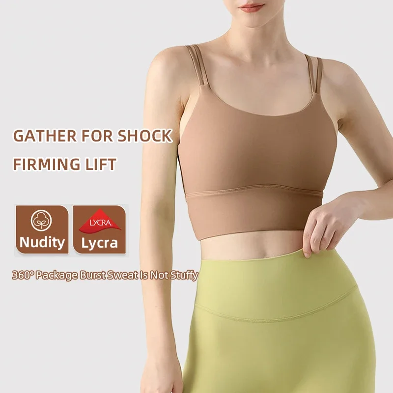 Women's Yoga Vest Fitness Runn - Sports Bra Racerback reseña y precio