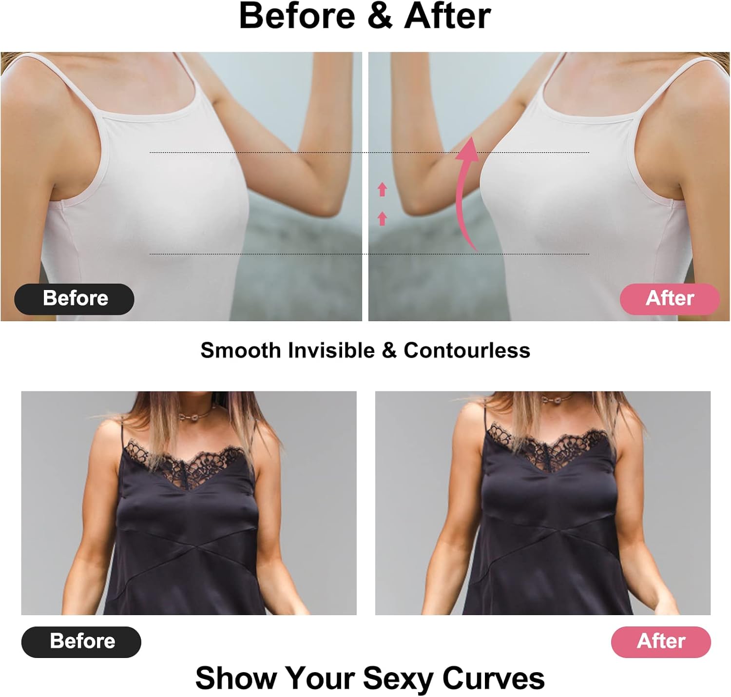 Sticky Bra Push Up Adhesive Br - Push Up Bra Silicone reseña y precio