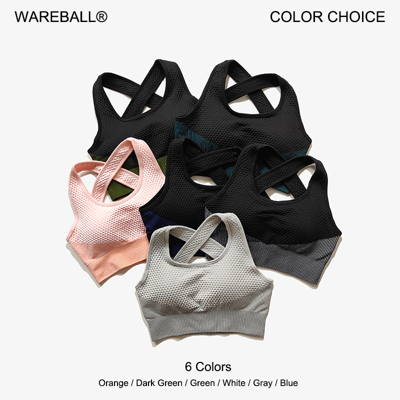 WAREBALL 6 Colors Yoga Sport B - Sports Bra Racerback reseña y precio
