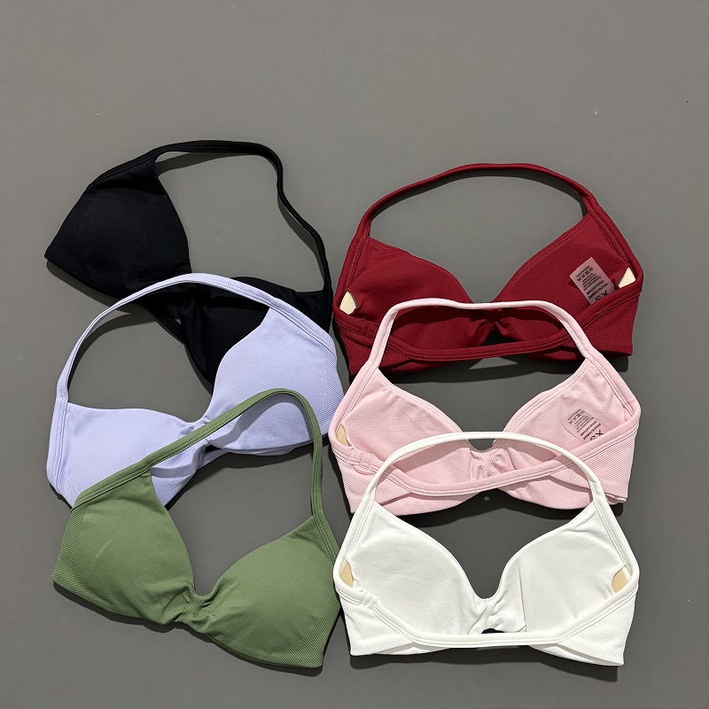 Sports Strappy Bra Yoga Underw - Sports Bra Racerback reseña y precio