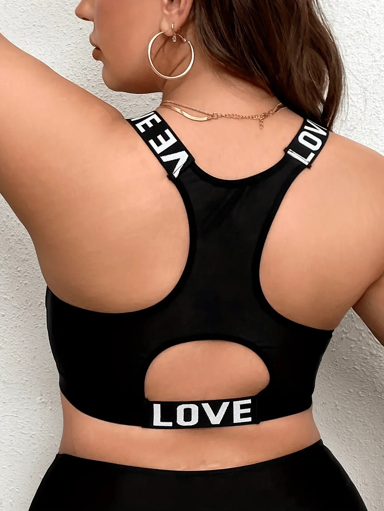 Plus Size Women Sports Bra, Bl - Full Coverage Bra reseña y precio