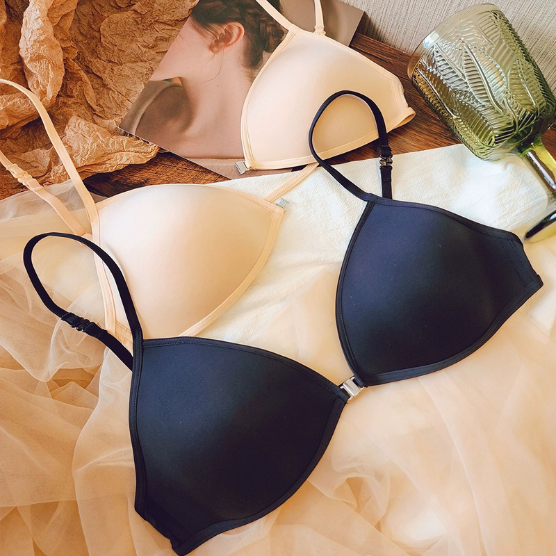 Women Seamless Bras Deep V Nec - Sleep Bra Bralette reseña y precio