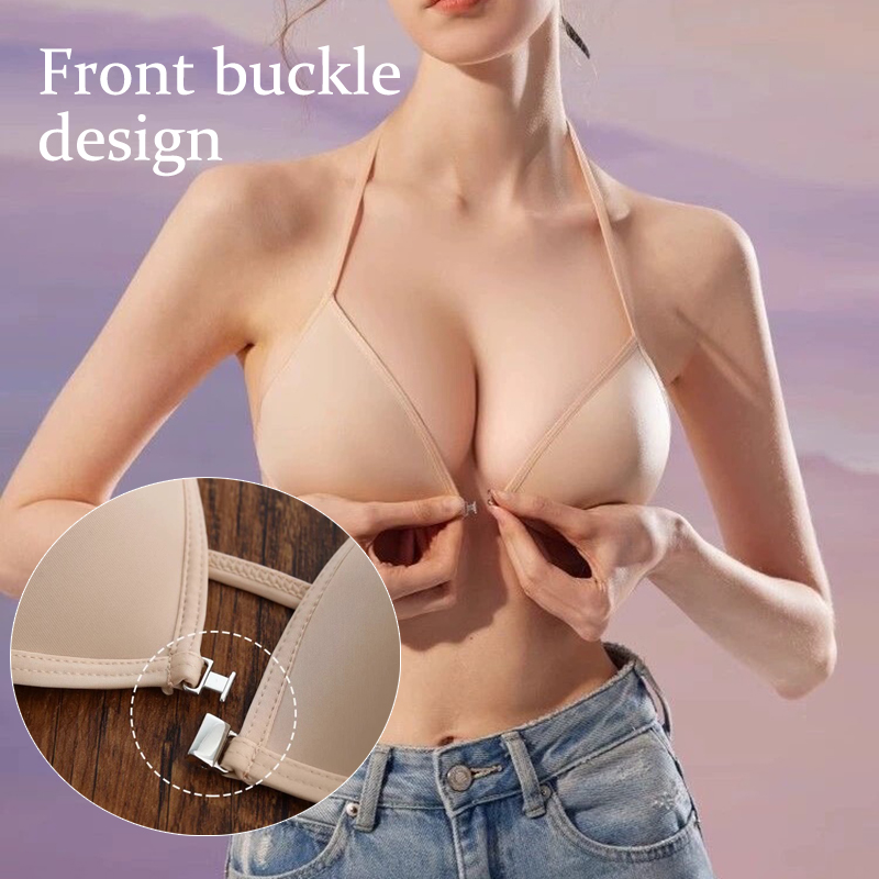 Women Seamless Bras Deep V Nec - Sleep Bra Bralette reseña y precio