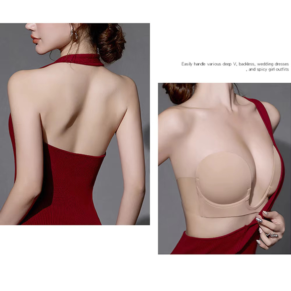 Invisible Push Up Bra Straples - Backless Bra Sticky reseña y precio