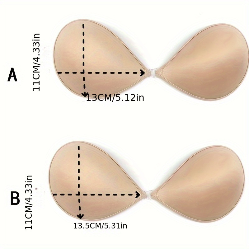 Invisible Push Up Bra Self-Adh - Backless Bra Sticky reseña y precio