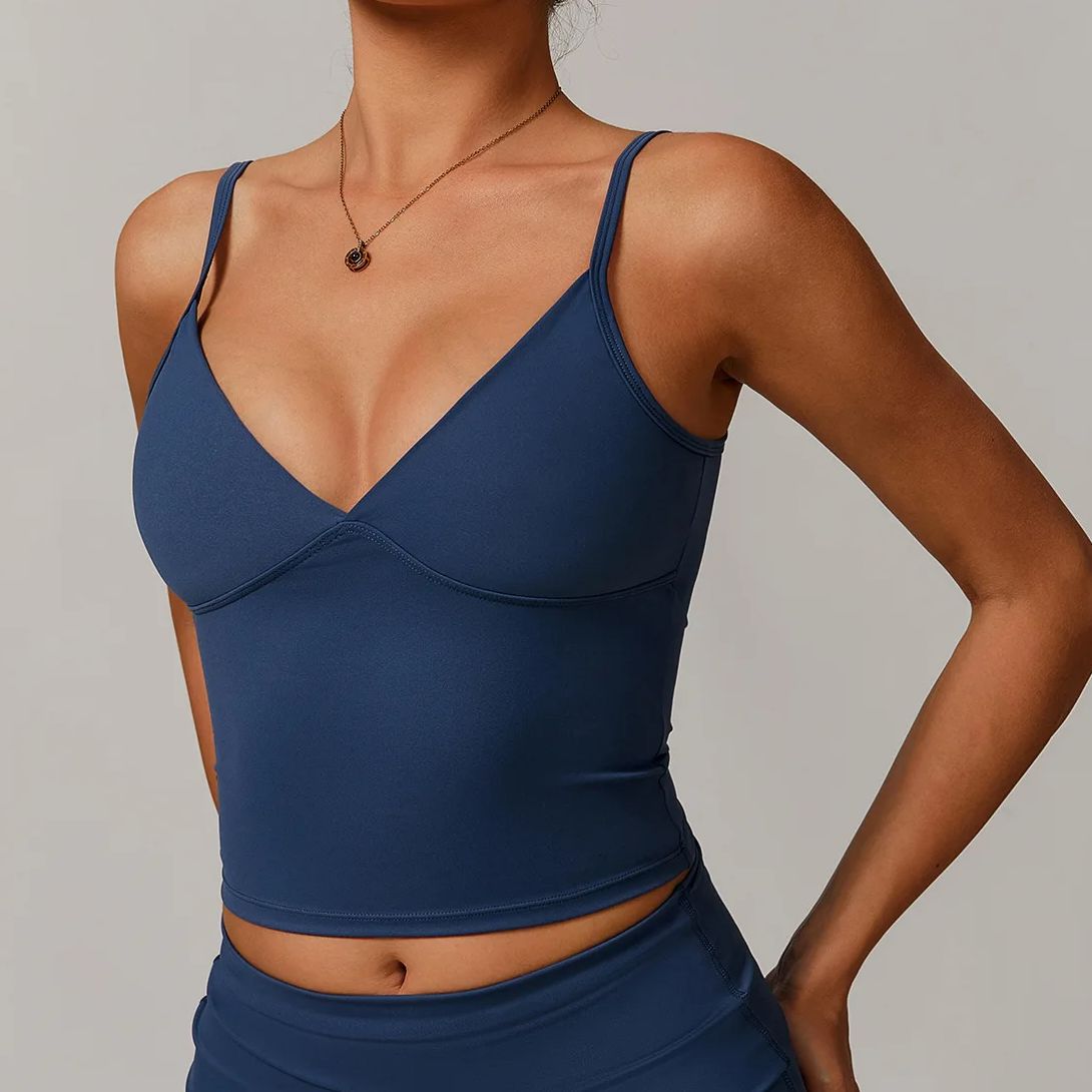 Breathable Sports Bra Fitness  - Sports Bra Racerback reseña y precio