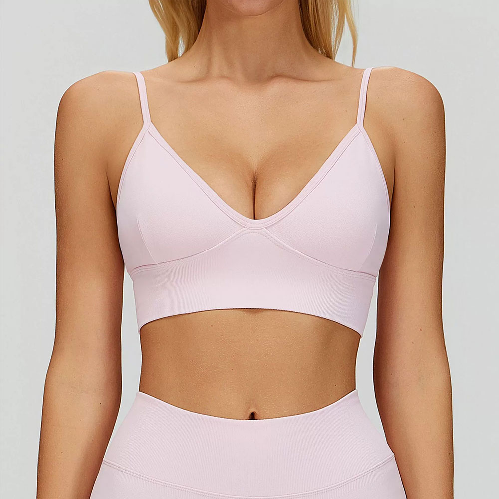 Sports Bra Women Breathable Sh - Plunge Bra Push Up reseña y precio