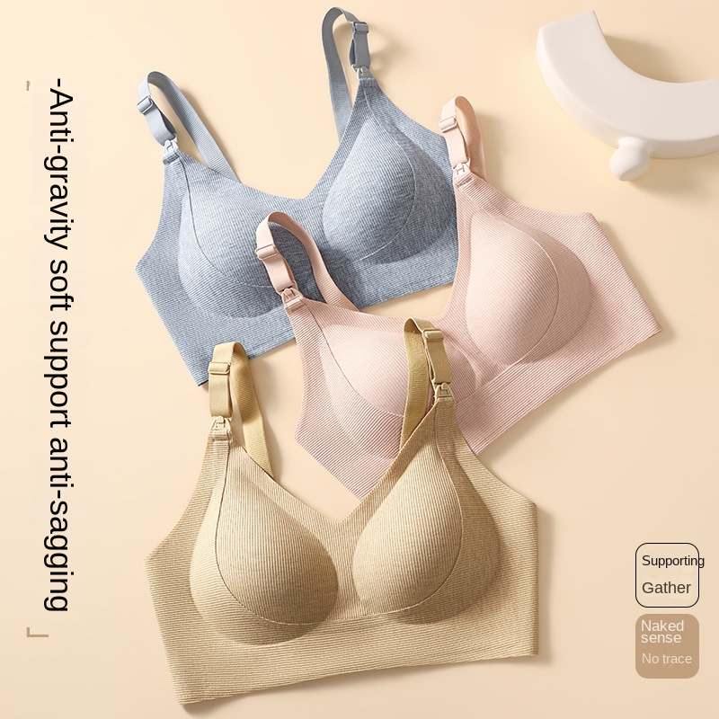 Postpartum Nursing Bra with Fr - Nursing Bra Clip reseña y precio