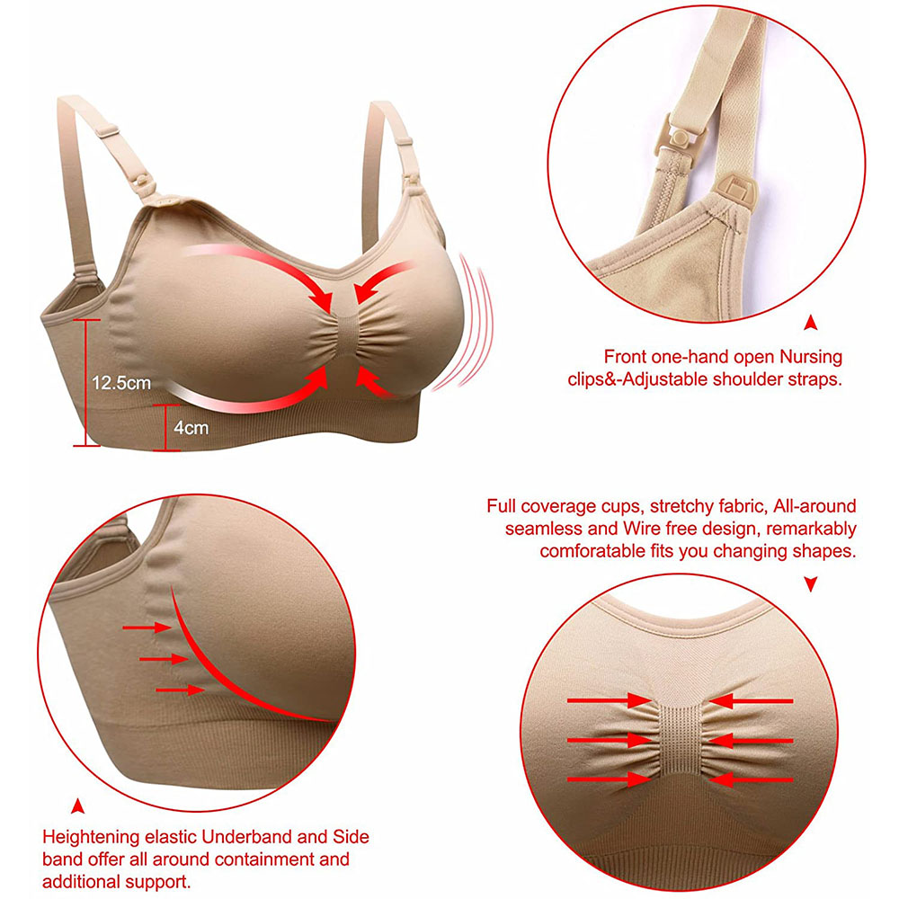 Womens Maternity  Nursing Bra  - Nursing Bra Clip reseña y precio