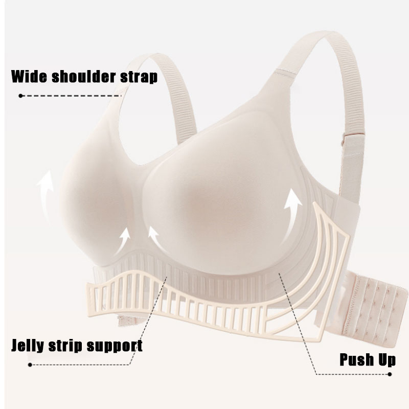 Large Size Wireless Full Cover - Minimizer Bra Women reseña y precio