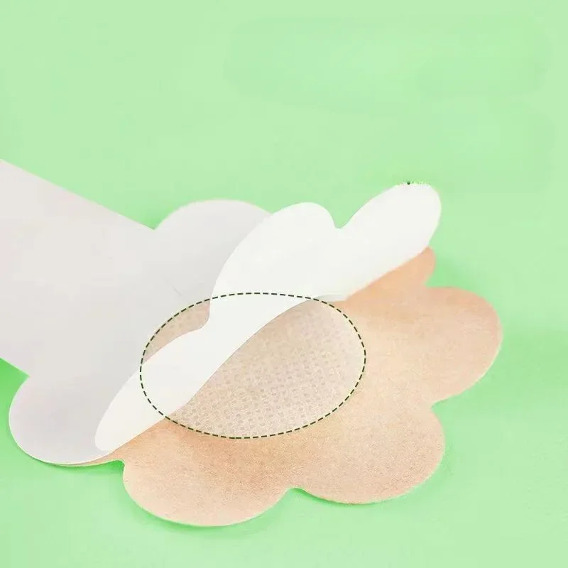 10pcs Women's Invisible Breast - Strapless Bra Adhesive reseña y precio