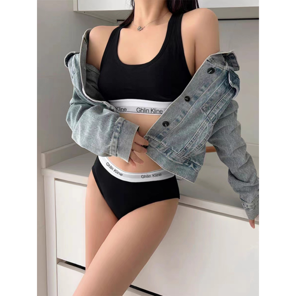 2PCS Ghlin Kline Underwear wit - Cotton Bra Everyday reseña y precio