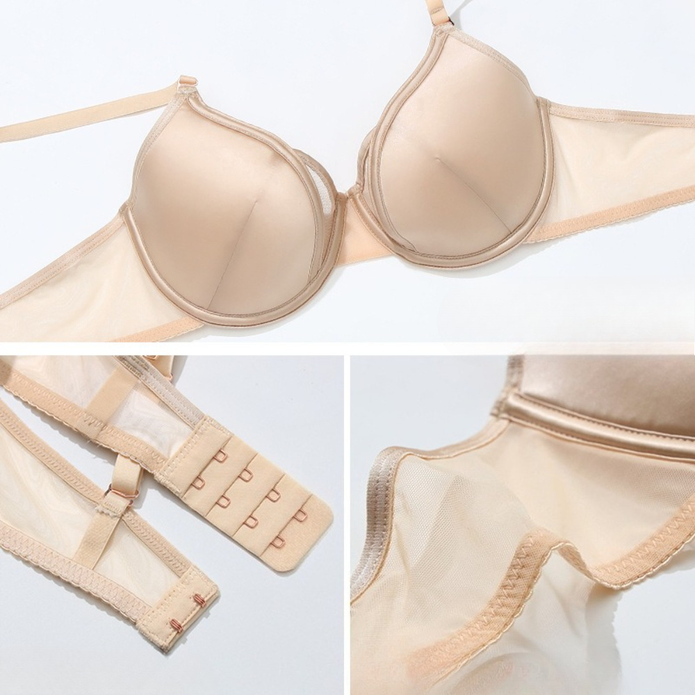 Front Closure Satin 3D Cup Bra - Convertible Bra Multiway reseña y precio