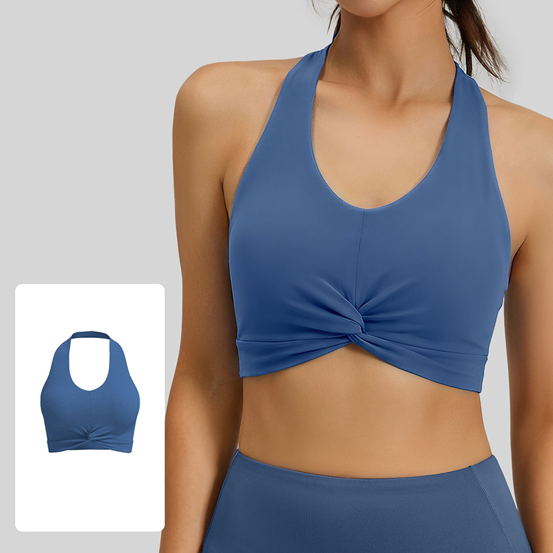 New Women Halter Neck Sports B - Underwire Bra Padded reseña y precio