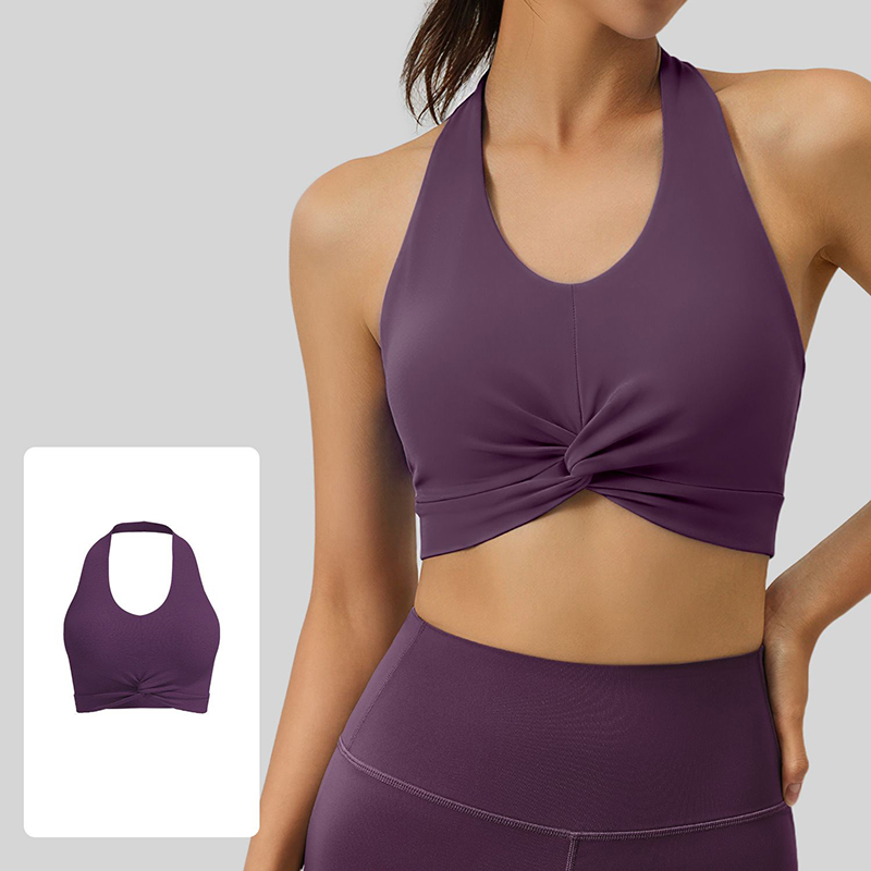 New Women Halter Neck Sports B - Underwire Bra Padded reseña y precio
