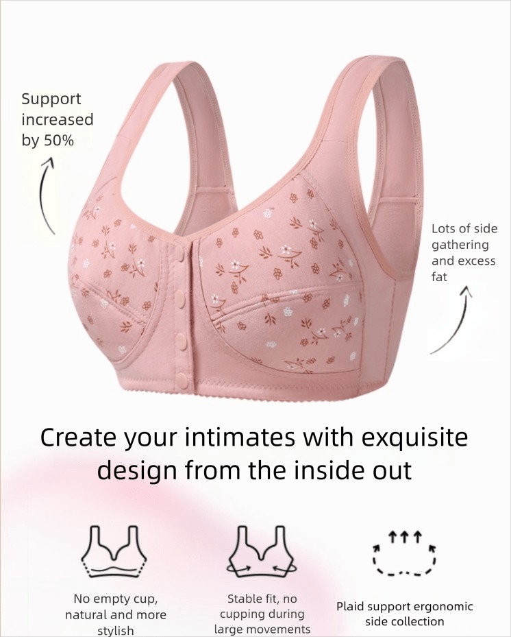 7pcs Elegant Lace Push Up Seam - Underwire Bra Padded reseña y precio