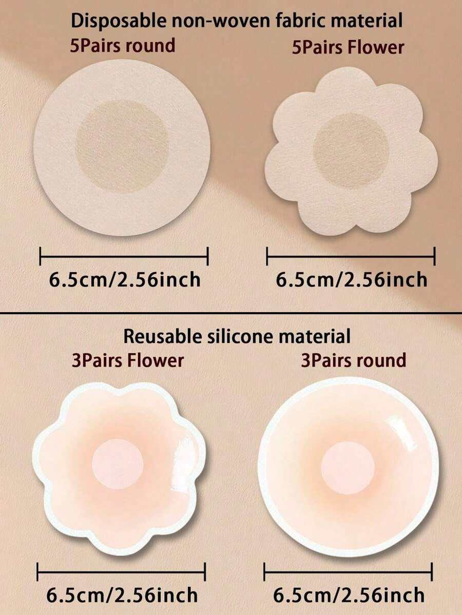 2Pcs Of Packaged Breast Sticke - Push Up Bra Silicone reseña y precio
