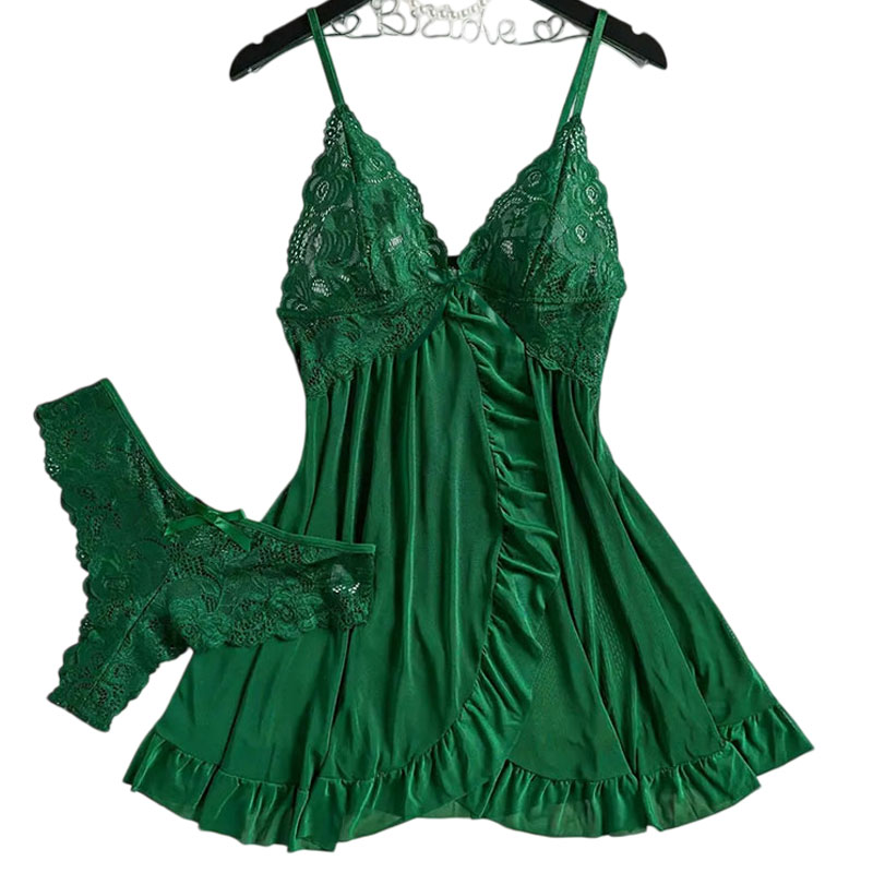 Soft Sheer Nighty Pajamas Hots - Sheer Mesh Bra reseña y precio
