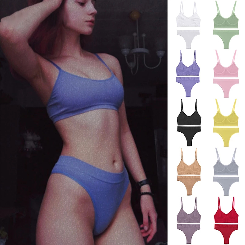 Women Bra Set Sexy Lingerie Fe - Cotton Bra Everyday reseña y precio