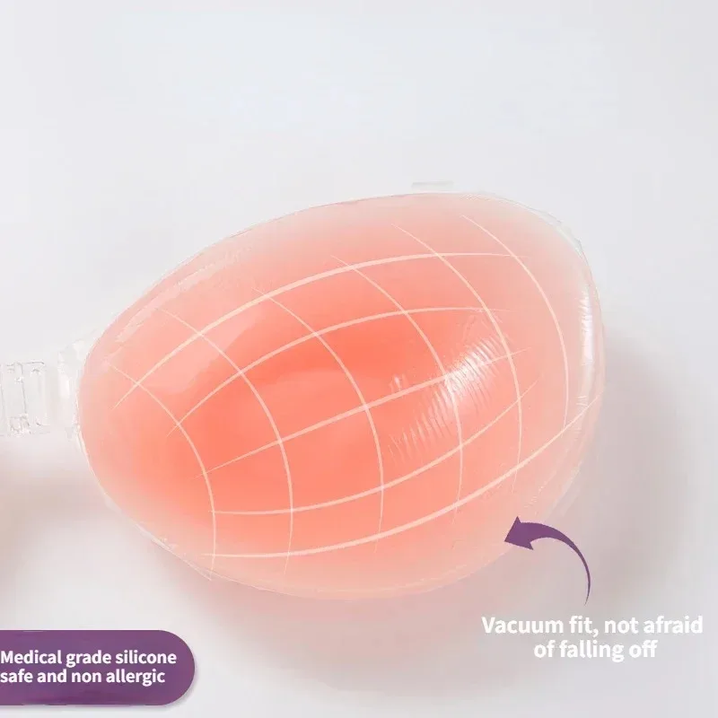 Silicone Bra Invisible Push Up - Backless Bra Sticky reseña y precio