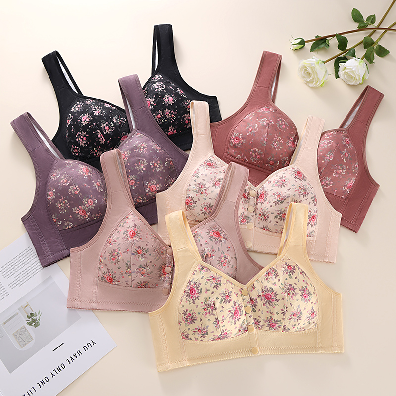 Elegant Wireless Printed Front - Wirefree Bra Comfort reseña y precio