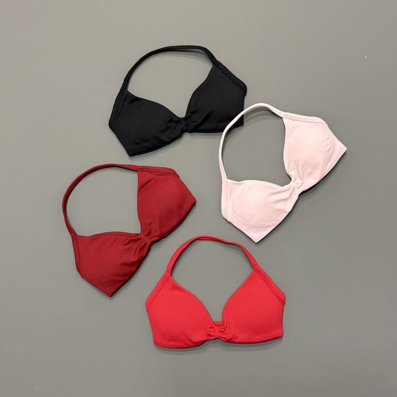 Women Halter Sports Bra V-Neck - Sports Bra Racerback reseña y precio