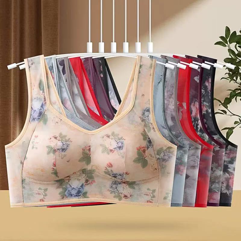 Women's Ice Silk Non-Padded Wi - Full Coverage Bra reseña y precio