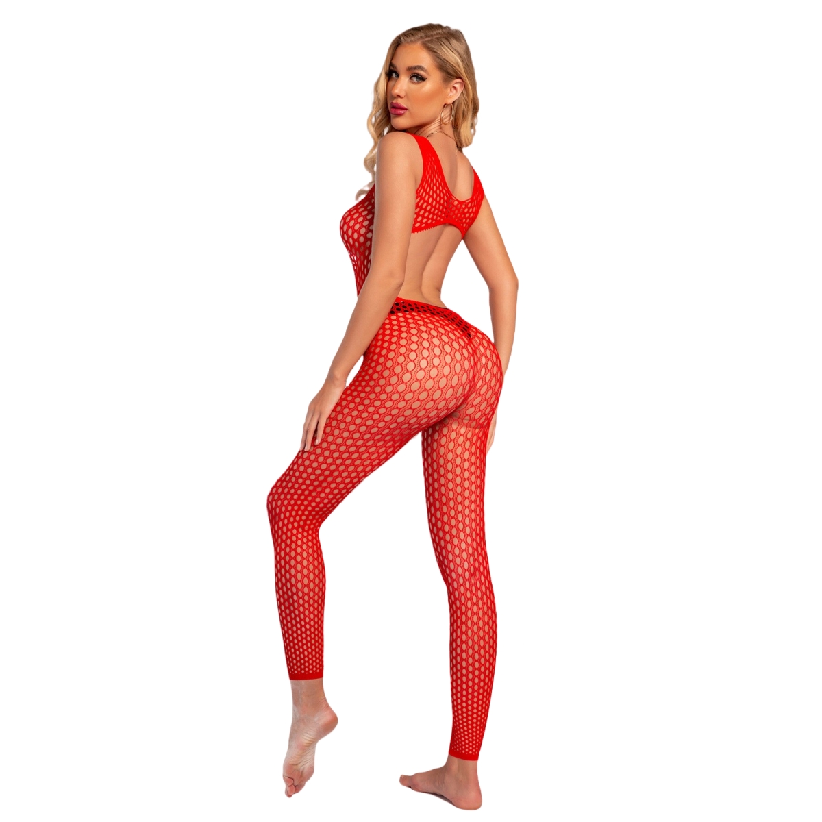 Sexy Backless Crotchless Linge - Sheer Mesh Bra reseña y precio