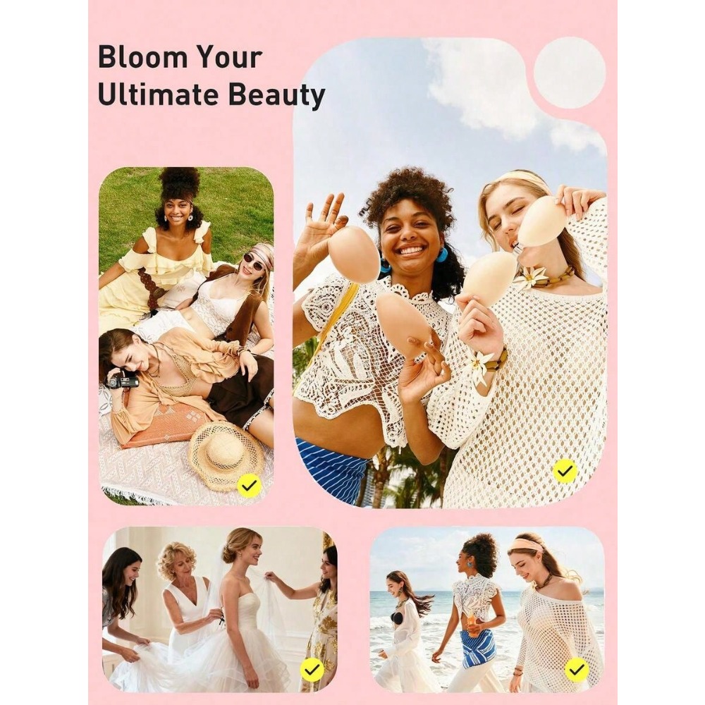 Waterproof Silicone Invisible  - Push Up Bra Silicone reseña y precio
