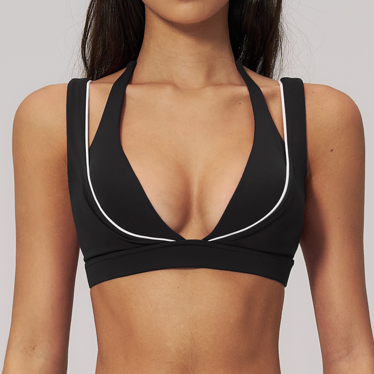 Yoga Underwear Women Sports Br - Plunge Bra Push Up reseña y precio