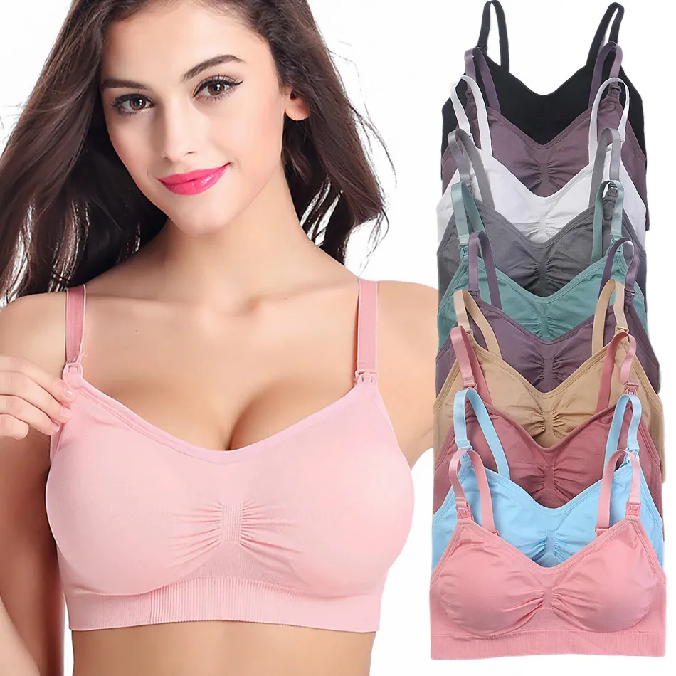 Breathable Maternity Pregnant  - Sleep Bra Bralette reseña y precio