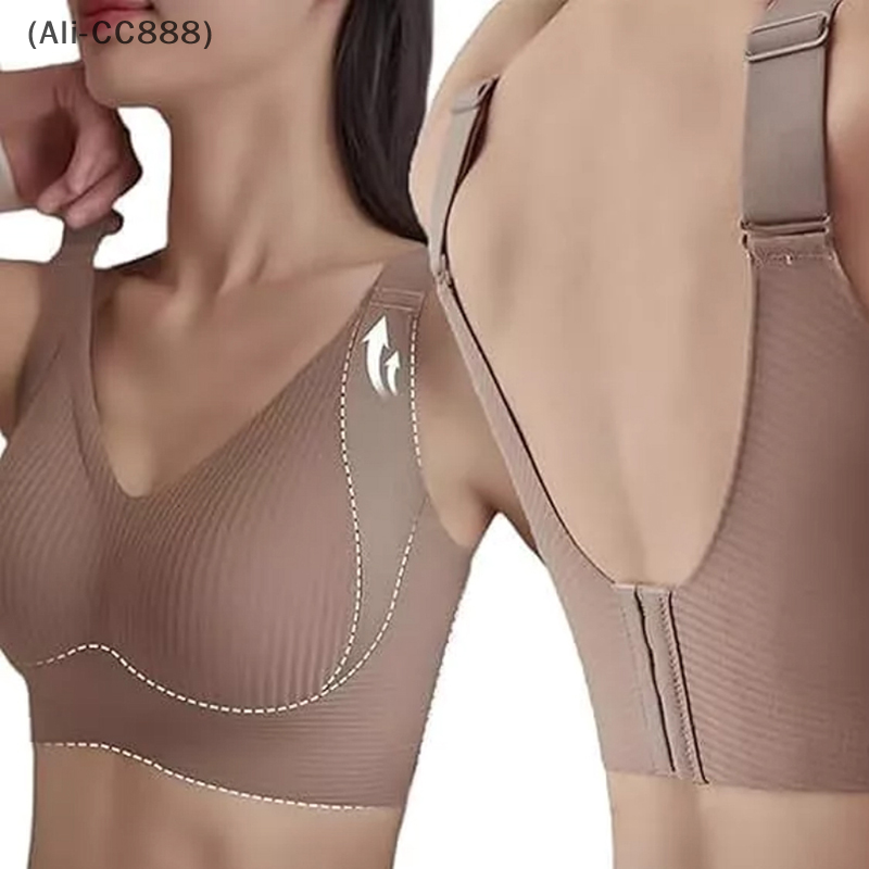 Anti-Sagging Nylon Full Cup De - Underwire Bra Padded reseña y precio